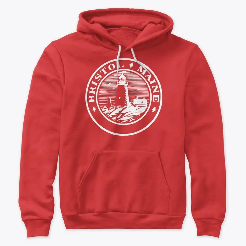 Bristol Maine Logo in White